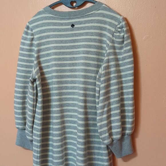 Kate Spade Sailing Stripe Sweatshirt Dress M - Picture 7 of 9